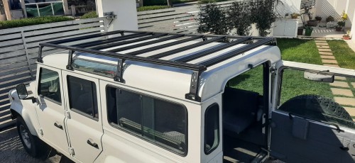 Fußsatz Stützfußsatz 220mm Land Rover Defender 90/110.jpg