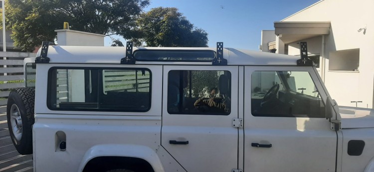 Fußsatz Stützfußsatz 220mm Land Rover Defender 90/110.jpg